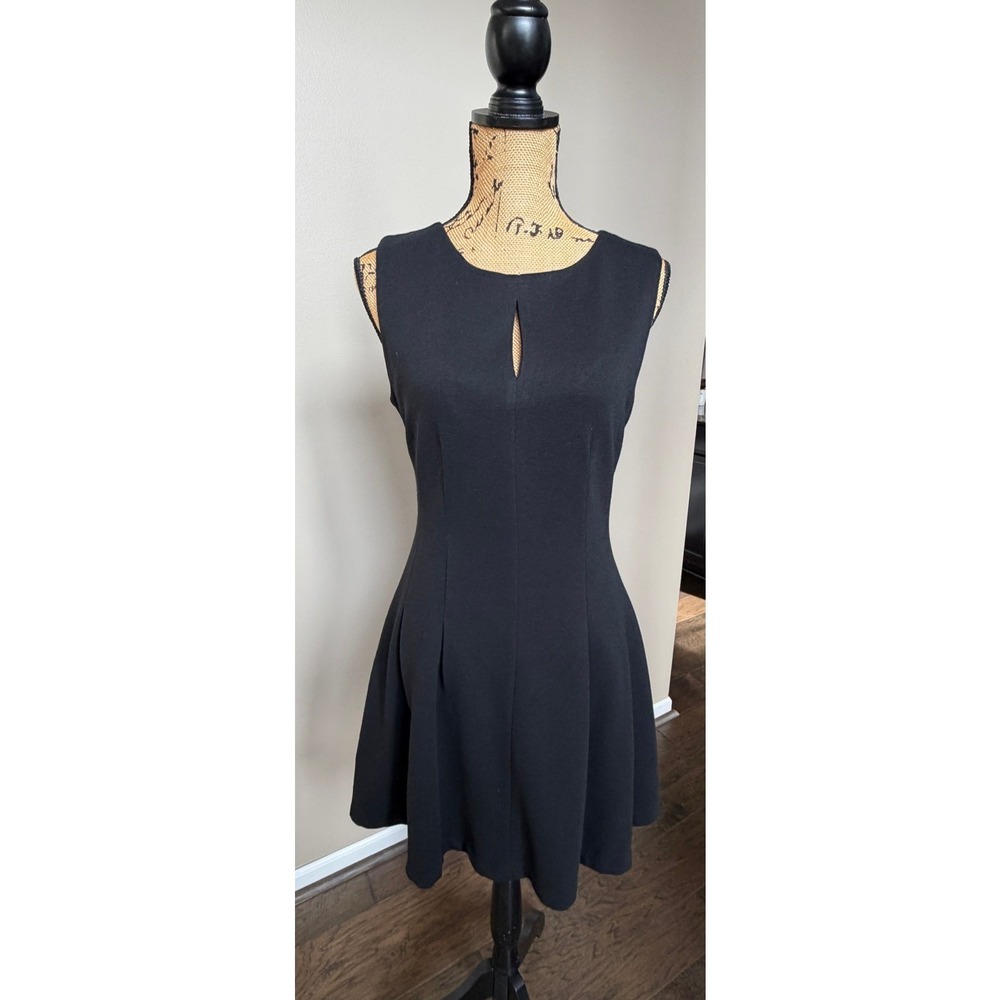 Esley Black Sleeveless Fit and Flare Dress Excellent condition‎ Size M